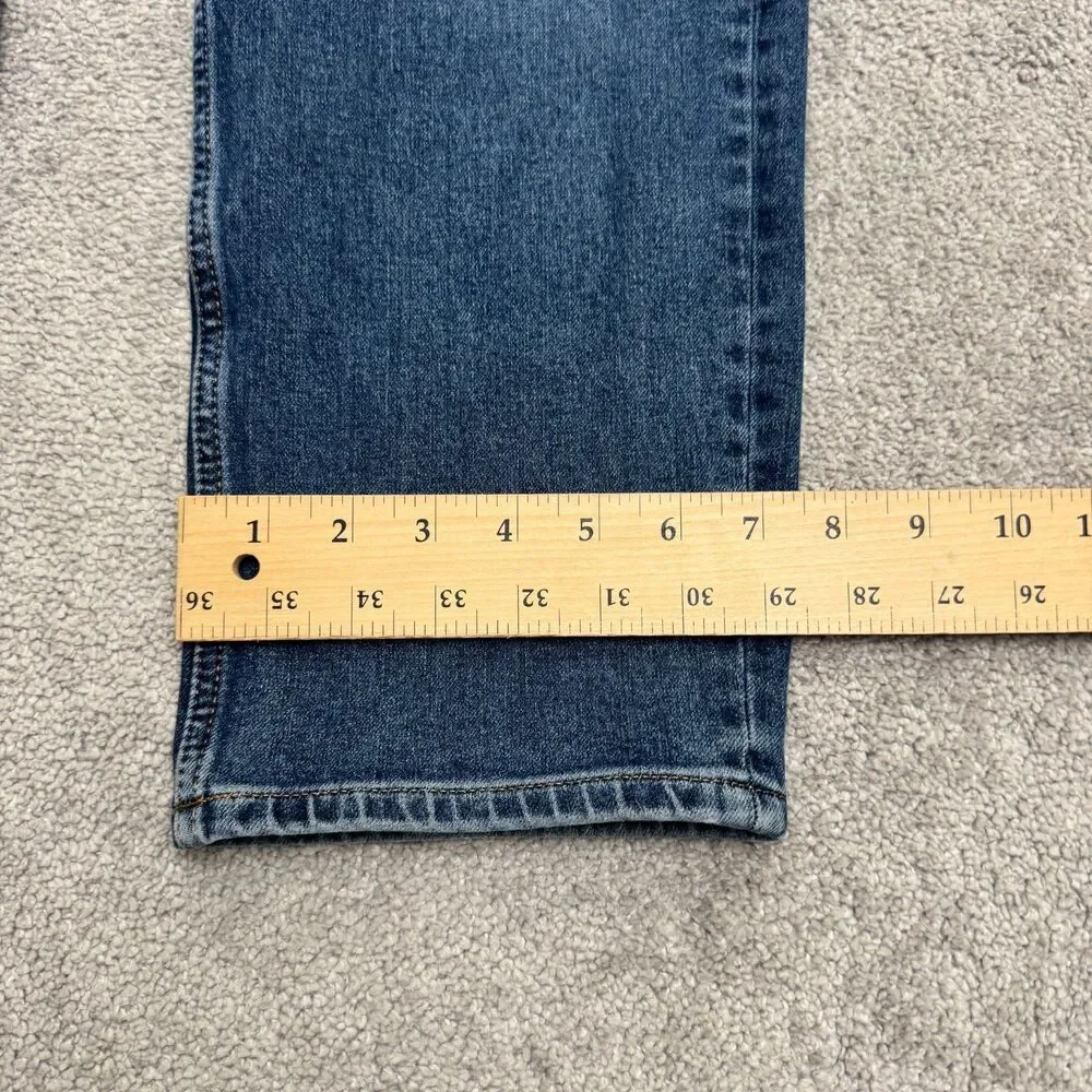 Everlane Uniform Slim Fit Denim Jeans Mens 38x30 Medium Wash Organic Cotton